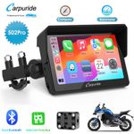 Carpuride W502Pro Moto Stereos Carplay Screen Intercom Compass Waterproof Navi