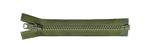 YKK Vislon No.10 Green Open Ended 21cm Zipper (VFOL)