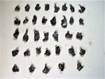 DEALER LOT! BEST BUY! HIGH QUALITY NEW CAMPO METEORITE CRYSTAL PENDANTS! 250 GMS