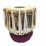Authentic Metal Tabla Drum – Traditional Indian Percussion Instrument