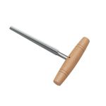 Violin Peg Hole Reamer with Wood Handle Wooden-Handled Tool Comfortable