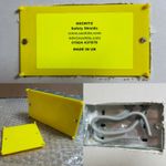 Sockitz Splatez  Plaster Guard 1st Fix 2 Gang x 50no  c/w M3.5 x 20mm screws