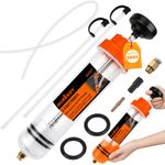 500cc Car Oil Fluid Extractor Fluid Syringe Pump Manual Suction Transfer Filling