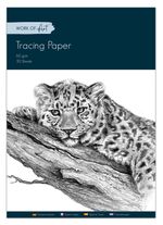 Tracing Paper Pad A4 30 Sheets 60gsm Artist Quality Drawing Sketching Copy Image