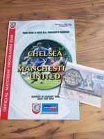 2000 Charity Shield Programme & Ticket – Chelsea vs Man Utd