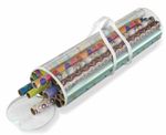 2pcs Cylinder Wrapping Storage Bag Christmas For Wrapping Paper Tidy Bag Only