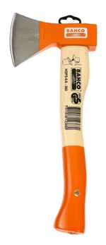 Bahco 800g 1-1/4lb Splitting Hand Axe Hatchet With Ash Wood Handle, HGPS06360