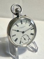 Antique  Kendal & Dent Silver Pocket Watch London 1891 working fine