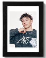 Josh Olliver December 10 Signed Autograph PHOTO Pre Print Music 6x4/A4/ Framed