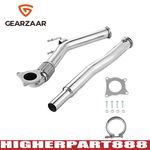 Turbo Exhaust Decat Downpipe Stainless for VW Golf Mk5/Mk6 2.0T (05-12) UK NEW