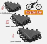 S/M/L Triangle Battery Bag Mountain Bike Tube Frame Storage Case Large Capacity