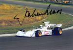 SIGNED JOCHEN MASS SURTEES TS14 GERMAN GP NURBURGRING 1973 COLOR PHOTO AUTOGRAPH
