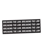 Judas Priest inspired Sticker! "Breaking The Law" Rob Halford british steal