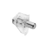 5MM SHELF SUPPORT PEGS CLEAR METAL PINS PLUG KITCHEN CABINET CUPBOARD SHELF PEG