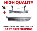 For Mercedes Sprinter Rear Back Metal Step Plus Plastic Cover 2006 - 2017