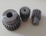 Gear Spur Gear Module 1 | 12-50 Teeth | Steel C45 | Hub | Gearbox Replacement Part