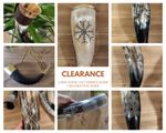 Handmade Viking Drinking Horn Mug Norse Mead Medieval Bar Gift - Not So Perfect