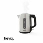 1.7L Stainless Steel Kettle 3000W Brushed Finish Fast Boiling  Weight: 1.2kg Siz