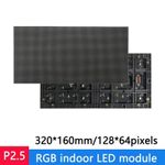 4Pcs RGB LED Matrix Display Module 320x160mm P2.5 High Resolution Indoor