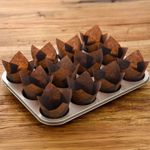 Tulip Muffin Case Brown Jumbo 175 x 175mm 65gsm (150 cases)