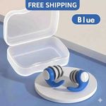 1 Pair Waterproof Swimming Ear Plug for Adult Reusable Soft Silicone swim ear