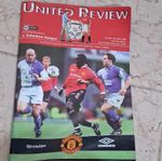 Manchester United v Tottenham 1998/99 Premier League Programme Final Game Season