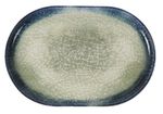 Olaf Stoneware oval dinner plates 30x20cm