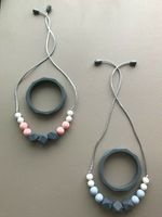 Nursing Silicone Breastfeeding Teething Necklace,Carrier Babywearing ChewableECO
