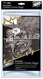 Ultra PRO Resealable Current Size Comic Bags (100 Bags)