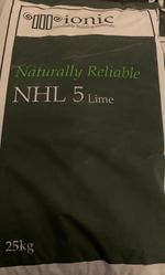 Ionic Hydraulic Lime Mortar NHL 5 25kg Bag