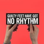 George Michael inspired Sticker! Careless Whisper,, Faith, Wham, pop, Freedom 90