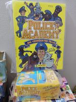 Police academy panini sticker box contain 100 packs and album