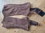 Sherwood Forest Brown half chaps elastic stirrups size Small very slim fit