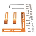 CNC Right Angle Clamp 19x19x4cm Aluminum Alloy for Workshop and DIY Machining
