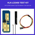 24G HLK-LD2450 MM Wave Human Body Motion Tracking Trajectory Radar Sensor Module