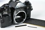CANON A-1 35mm CAMERA PRE-CUT TO SIZE LIGHT SEAL KIT MIRROR,DOOR & GROOVE SHEET 