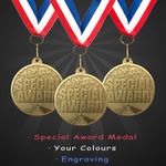 Special Award Medal Cascade Award + Ribbon + Engraving