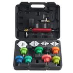 Uimoso 14-Piece Radiator Pressure Tester & Coolant Vacuum Refill Kit w/ Adapters