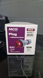 MCG Industrial Plug Connexs IP67 CXN634P415P67 Brand New In Box