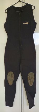 Alder Women's Black Sleeveless Wetsuit