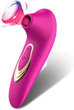 Clitoral Sucking Vibrator Nipple Sucker Stimulator G-Spot Dildo Women Sex Toys