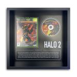 Halo 2 Framed Video Game Xbox