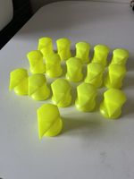 Truck 32MM Long Reach Wheel Nut Indicator Yellow X16