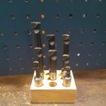 8PC BRAZED CARBIDE TIP BORING BARS 1/2" SHANK FOR BORING HEAD