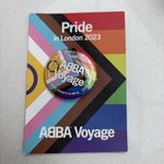 ABBA Voyage Pride in London Pin Badge 2023 Collectible Card