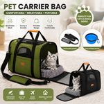 Cat Carrier Bag Portable Soft Fabric Folding Dog Puppy Large Pet Travel Gift New