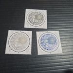 NEW ZEALAND 2011 SG 3308-3310 ROUND KIWI STAMPS