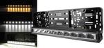Number Plate Holder With Built In 20" Inch LED Light Bar With White or Amber DRL