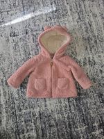12 Months Carters Pink Polyester And Cotton  Teddy Bear Eared Jacket