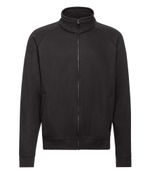 Clearance x 24 Mens Fruit of the Loom Classic Sweat Jackets. Black L. M119.